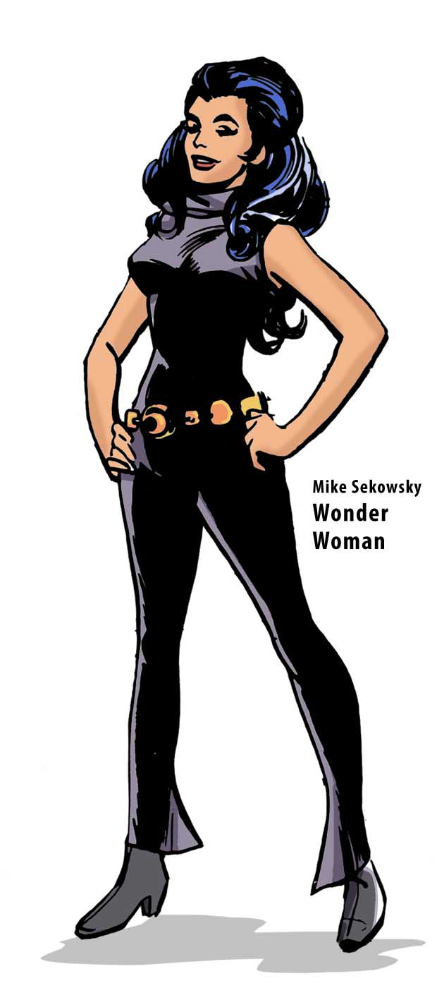 Sekowsky Wonder Woman Artwork